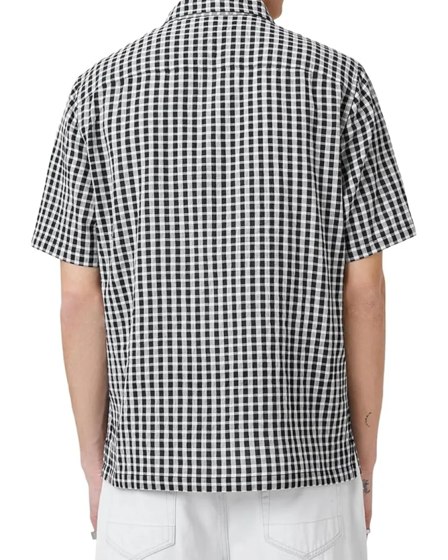 Activewear|AllSaints Tawney Short Sleeve Shirt Black 1