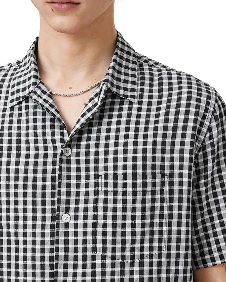 Activewear|AllSaints Tawney Short Sleeve Shirt Black 1
