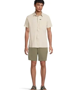 Columbia Activewear|Shorts<Tech Trail Utility Short Stone Green