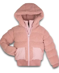 Clothing|Appaman Kids Teddy Puffer Coat (Toddler/Little Kid/Big Kid) Vintage Pink