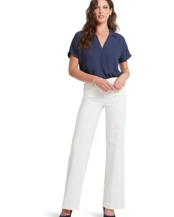 Jeans|NYDJ Teresa Wide Leg in Winter White