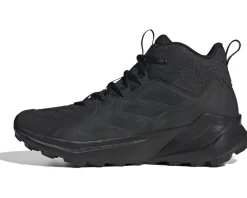 Boots|adidas Outdoor Terrex Trailmaker 2 Leather Hiking Shoes Black/Black/Grey