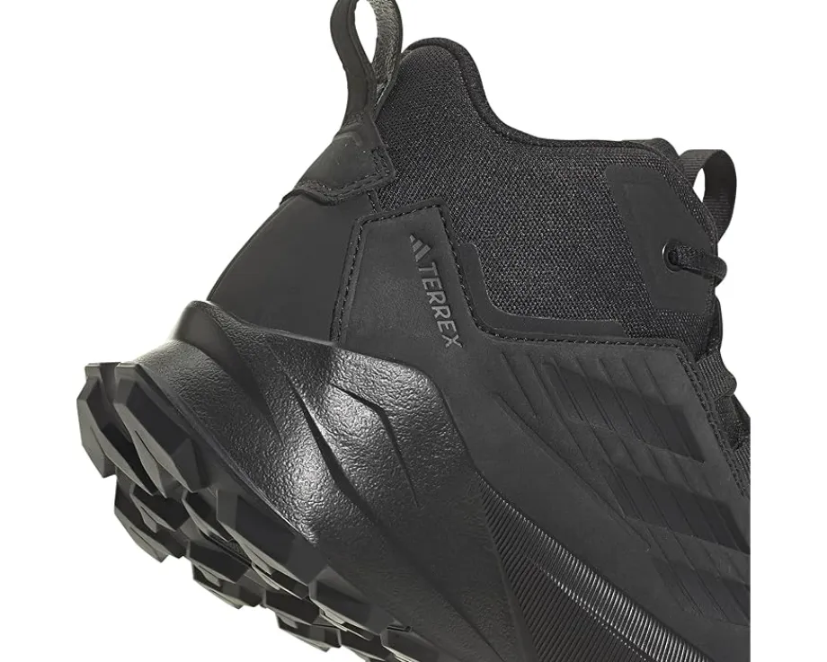 Boots|adidas Outdoor Terrex Trailmaker 2 Leather Hiking Shoes Black/Black/Grey