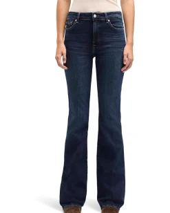 7 For All Mankind The Leggy Bootcut Midnight Fade Online