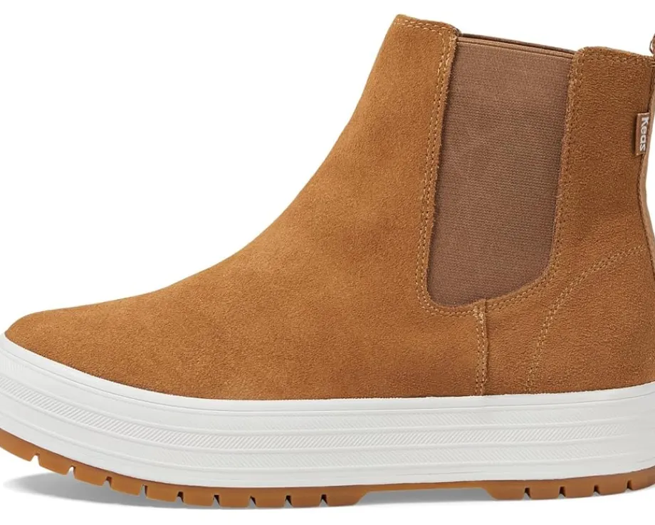 Boots|Boots|Keds The Platform Chelsea Lug Brown Suede
