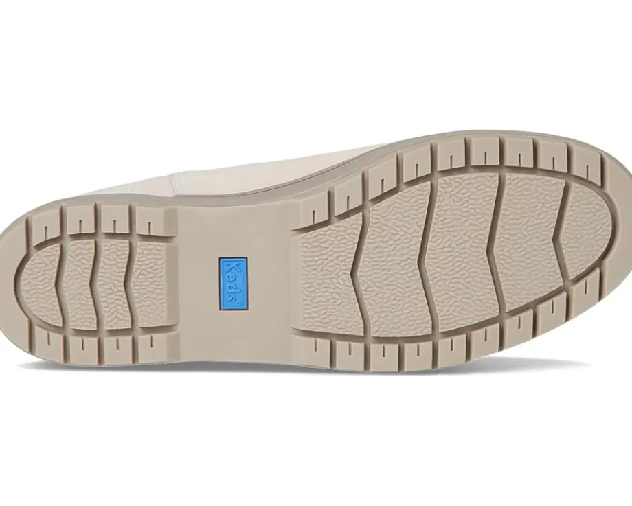 Boots|Boots|Keds The Platform Chelsea Lug Off-White/Black Suede