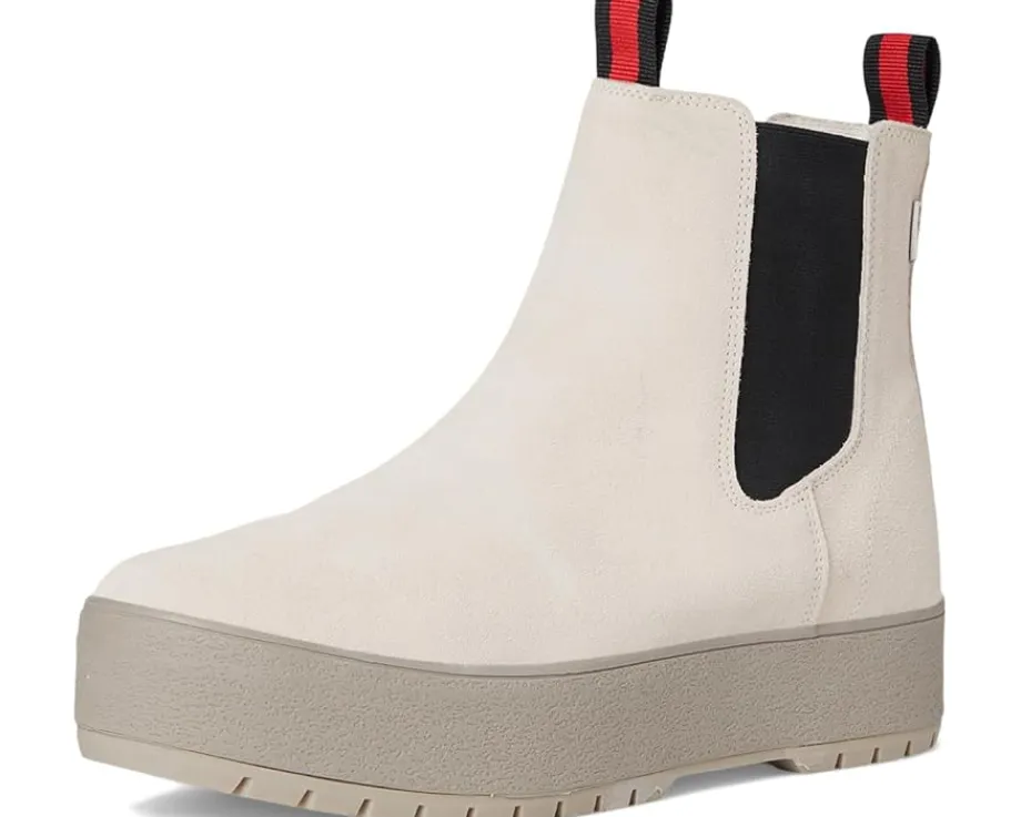 Boots|Boots|Keds The Platform Chelsea Lug Off-White/Black Suede