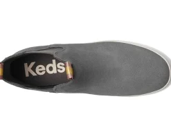 Keds Boots|Boots<The Platform Chelsea Lug Grey Suede