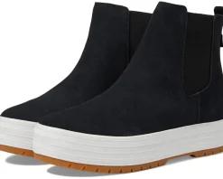 Boots|Boots|Keds The Platform Chelsea Lug Black Suede