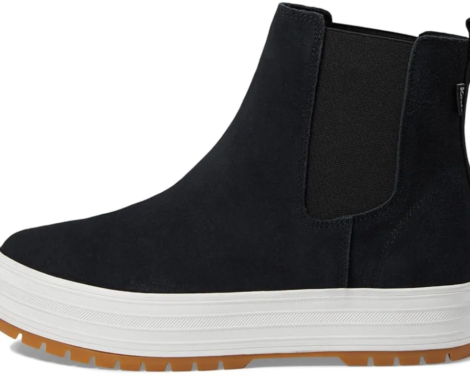 Boots|Boots|Keds The Platform Chelsea Lug Black Suede