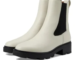 Women Madewell The Wyckoff Chelsea Lugsole Boot in Leather