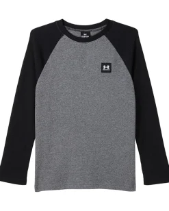 Under Armour Kids Thermal Raglan (Big Kid) Castlerock Clearance