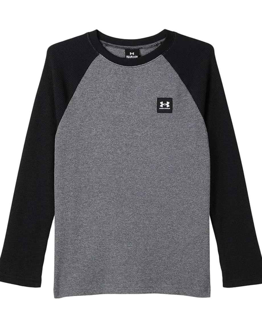 Under Armour Kids Thermal Raglan (Big Kid) Castlerock Clearance