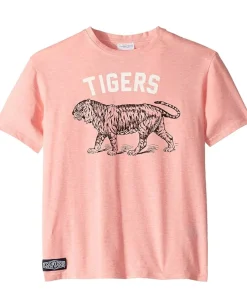 Clothing|Toobydoo Tigers Tee (Toddler/Little Kids/Big Kids) Orange