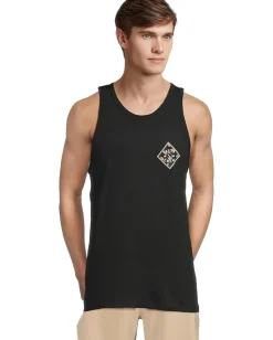 Activewear|T-Shirts|Salty Crew Tippet Fill Tank Black