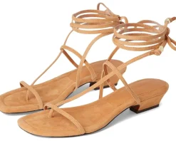 Women Madewell Tonio Strappy Sandals - Lace Up Suede