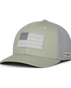 Columbia Tree Flag Mesh Ball Cap Safari/Columbia Grey Sale