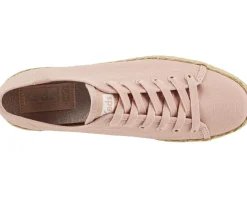 Women Keds Triple Kick Cotton Canvas Jute