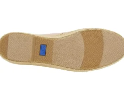 Women Keds Triple Kick Cotton Canvas Jute