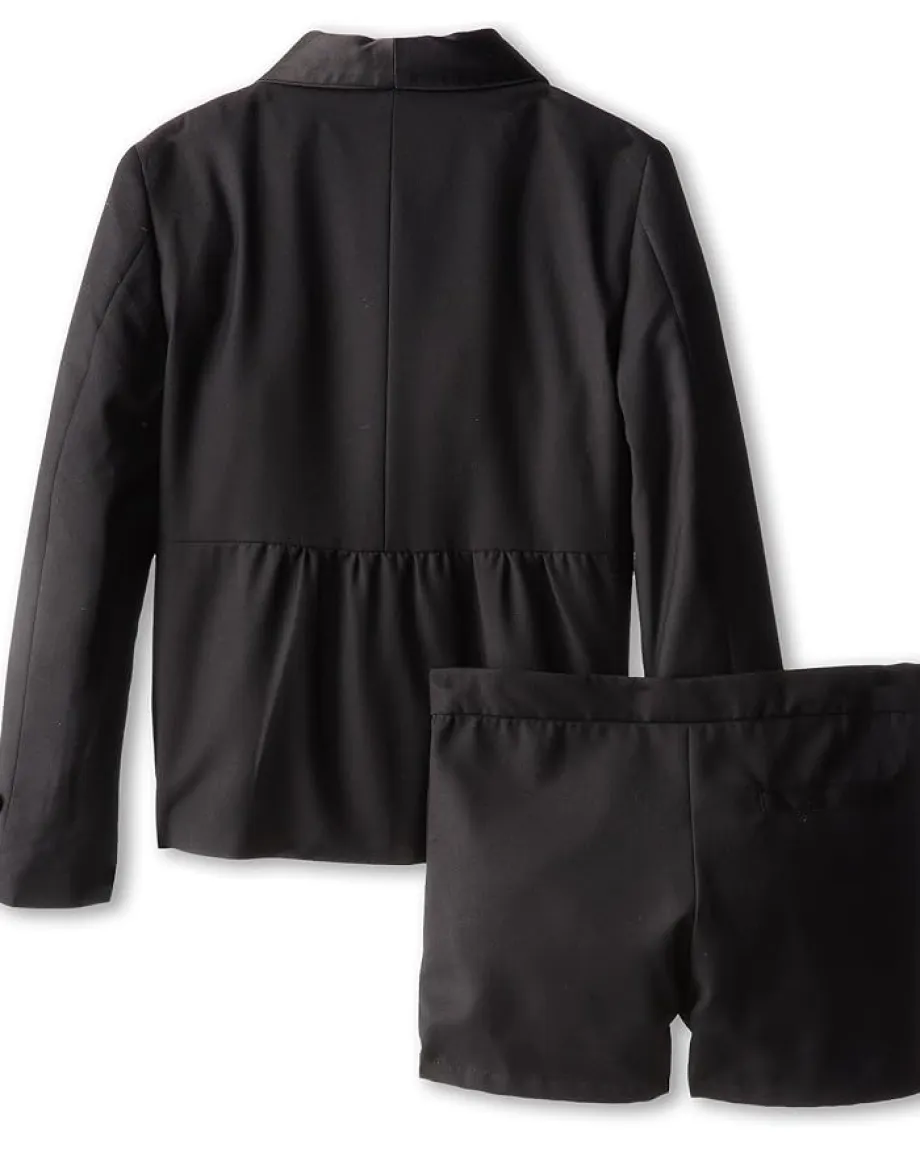 Clothing|Appaman Kids Tuxedo Short Set (Toddler/Little Kids/Big Kids) Black