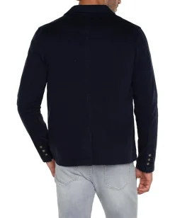 Liverpool Los Angeles Activewear<Twill Chino Patch Pocket Blazer Ink