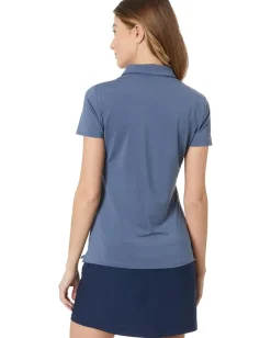 adidas Golf Ultimate365 Solid Sleeveless Golf Polo Shirt Preloved Ink Outlet