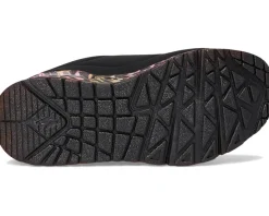 SKECHERS KIDS Uno Gen1 - Viva Leopard 310308L (Little Kid/Big Kid) Black/Multi Outlet