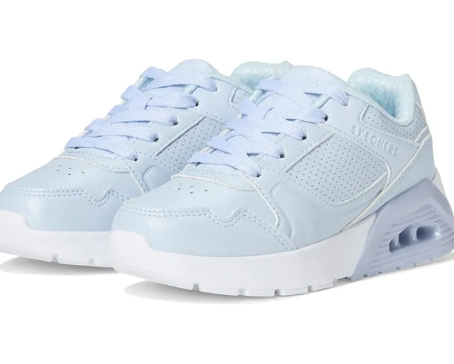 SKECHERS KIDS Uno Lite 2.0 310430L (Little Kid/Big Kid) Light Blue Clearance