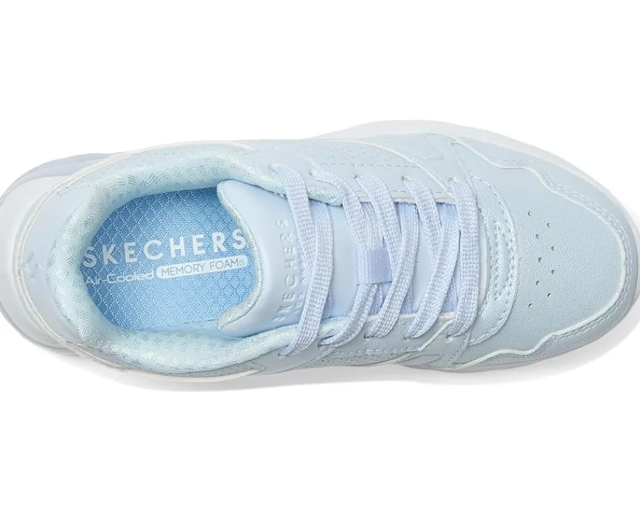 SKECHERS KIDS Uno Lite 2.0 310430L (Little Kid/Big Kid) Light Blue Clearance