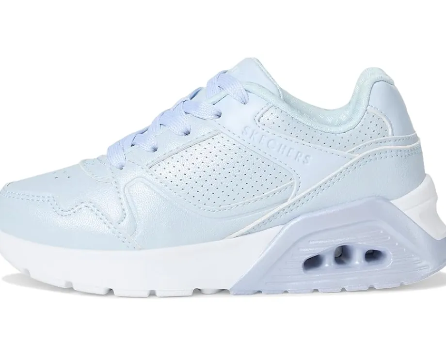 SKECHERS KIDS Uno Lite 2.0 310430L (Little Kid/Big Kid) Light Blue Clearance
