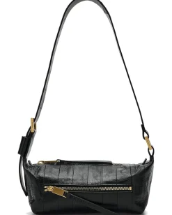 AllSaints Handbags|Shoulder Bags<Vega Panel Min Shoulder Black