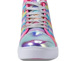 Heelys Veloz Barbie (Little Kid/Big Kid/Adult) Pink/Cyan/Silver
