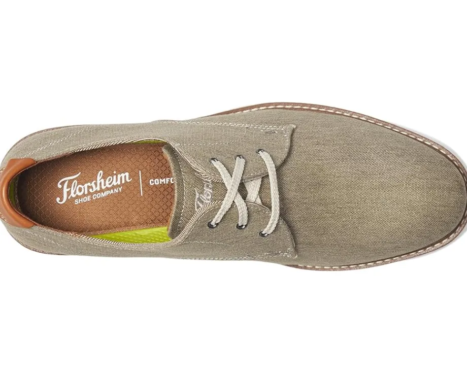 Florsheim Oxfords|Oxfords<Vibe Canvas Plain Toe Oxford Taupe