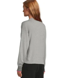 Sweaters|Lilla P V-Neck Pullover Sweater Heather Grey