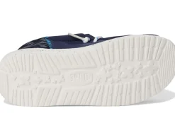 Hey Dude Kids Shoes<Wally Funk Jersey Jacquard (Little Kid/Big Kid) Peacoat Blue/Multi