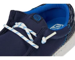 Hey Dude Kids Shoes<Wally Funk Jersey Jacquard (Little Kid/Big Kid) Peacoat Blue/Multi