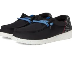 Hey Dude Kids Shoes<Wally Funk Jersey Jacquard (Little Kid/Big Kid) Black/Multi