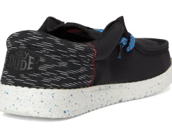 Hey Dude Kids Shoes<Wally Funk Jersey Jacquard (Little Kid/Big Kid) Black/Multi