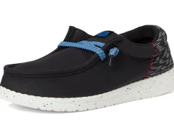 Hey Dude Kids Shoes<Wally Funk Jersey Jacquard (Little Kid/Big Kid) Black/Multi