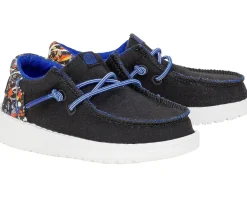 Hey Dude Kids Shoes<Wally Funk Splatter (Toddler) Black