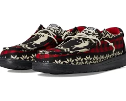 Sneakers|Sneakers|Hey Dude Wally Holiday Cheers Black/Multi