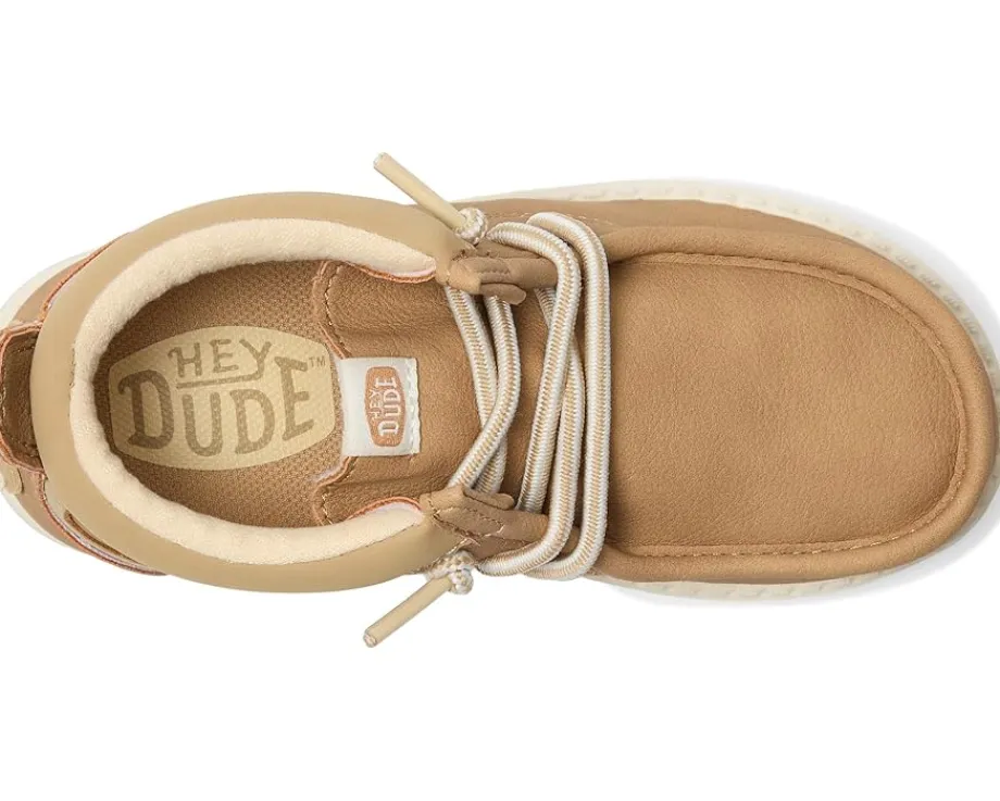 Hey Dude Kids Shoes<Wally Mid Classic (Little Kid/Big Kid) Tan