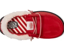 Hey Dude Kids Wally Santa Claus (Toddler) Red Best