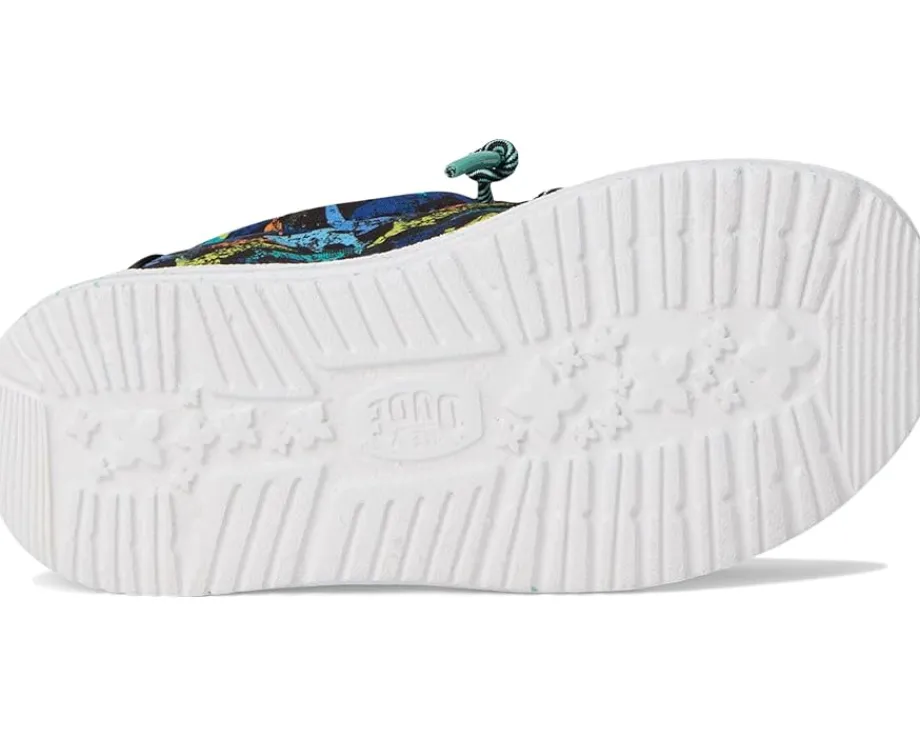 Hey Dude Kids Wally Sharks (Toddler) Black/Multi Discount