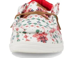 Hey Dude Kids Shoes<Wally Ugly Sweater (Little Kid/Big Kid) Cream