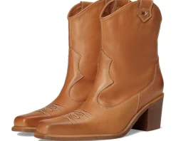 Boots|Boots|Free People Wandering Western Boots Toffee Leather