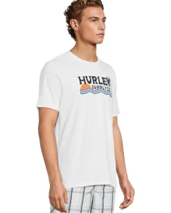 Activewear|T-Shirts|Hurley Wet Sand Short Sleeve White