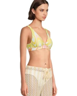 BECCA Swimwear|Swimsuits & Cover-Ups<Whirlpool Elliana Reversible Halter Top Multi