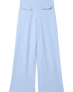 Janie and Jack Clothing<Wide Leg Pants (Toddler/Little Kid/Big Kid) Blue