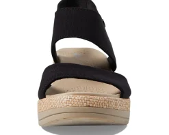 Bzees Heels|Sandals<Women's Reveal Ankle Strap Wedge Sandals